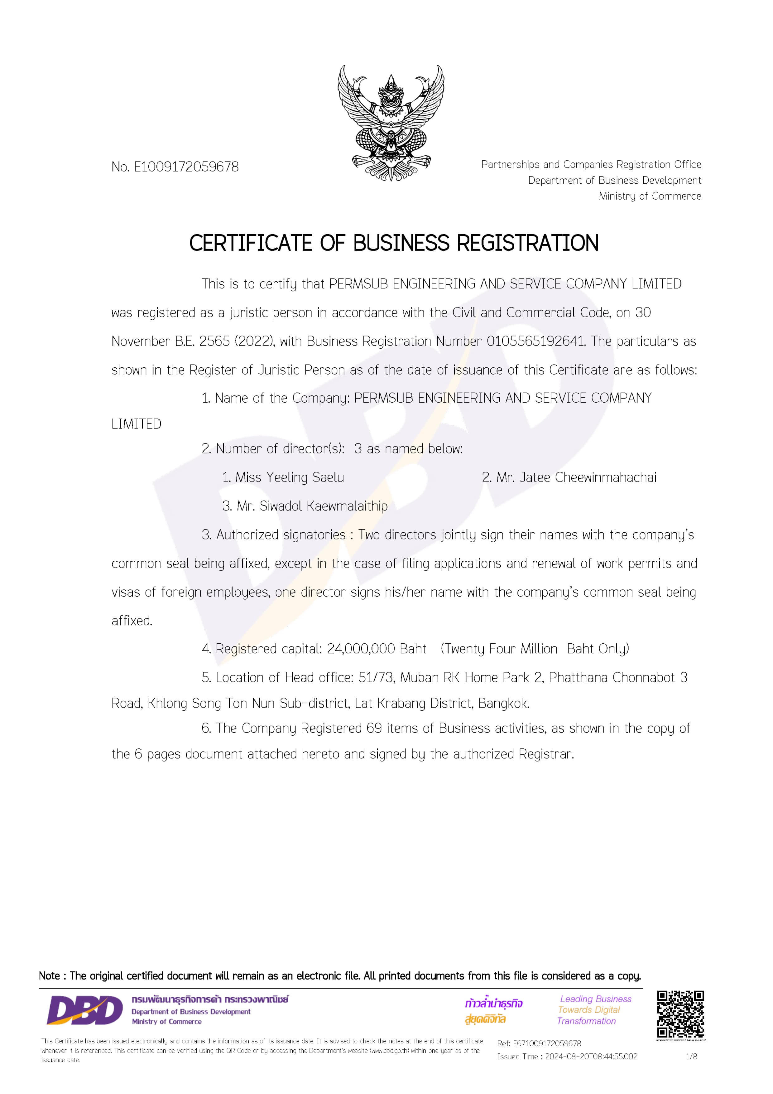 Business Registration